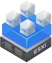 ESXi on server