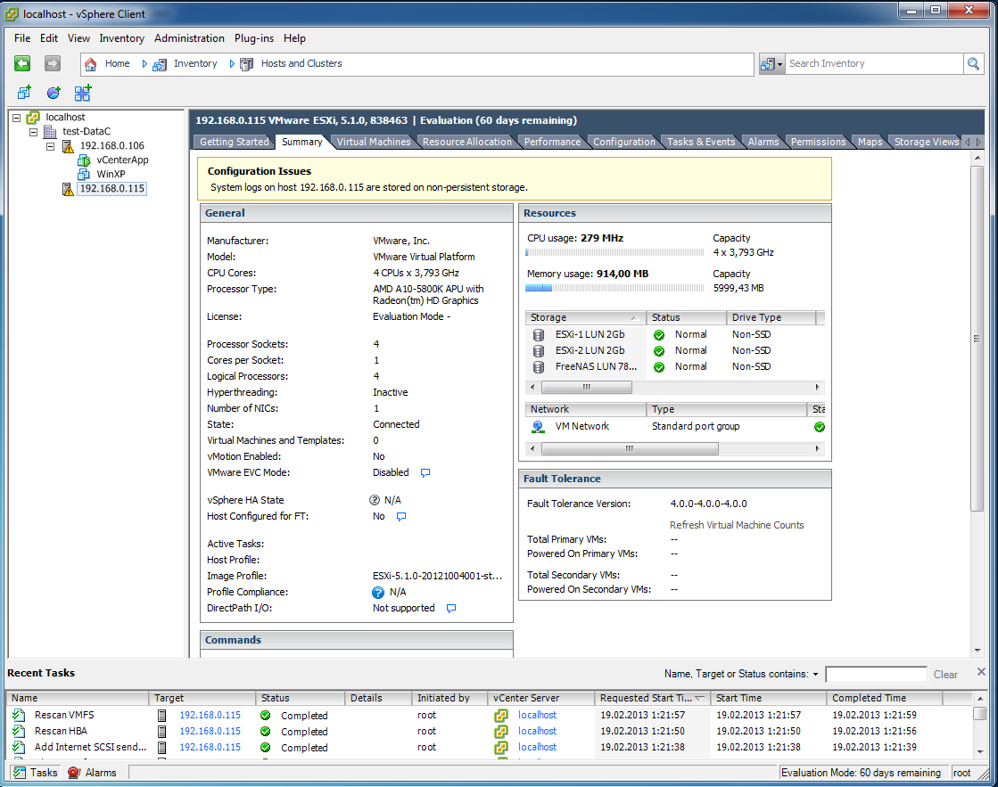 VMware vCenter server -