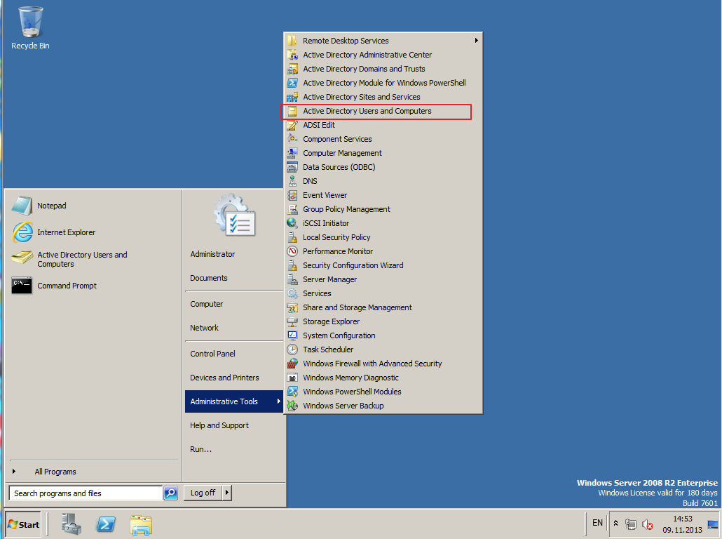 Citrix XenDesktop 7 Active Directory 017