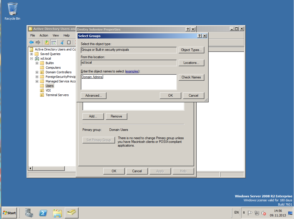 Citrix XenDesktop 7 Active Directory 025